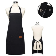 Solid Color Kitchen Apron