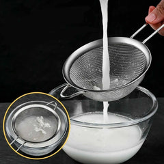 Fine Mesh Strainer Stainless Steel - Set of 3