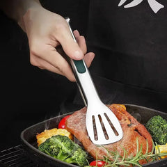 Non Slip Stainless Steel Kitchen Tongs