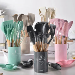 12PCS Food Grade Silicone Kitchen Set