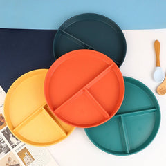 Divided Round Dinner Plate