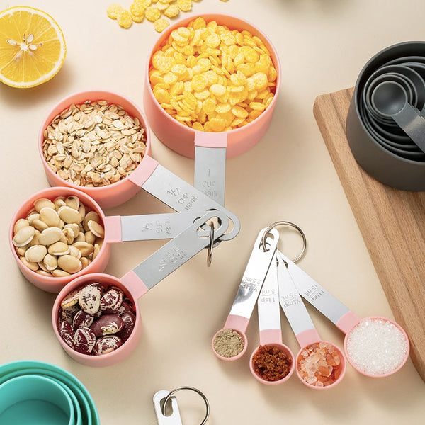 Measuring Cup and Spoon Set 4/8Pcs