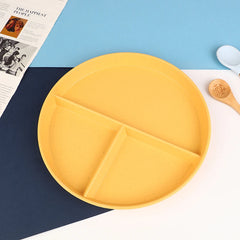 Divided Round Dinner Plate