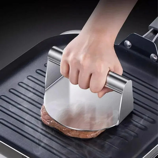 Stainless Steel Hamburger Press