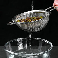 Fine Mesh Strainer Stainless Steel - Set of 3