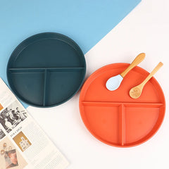 Divided Round Dinner Plate