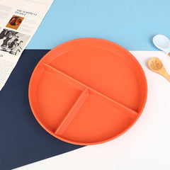 Divided Round Dinner Plate