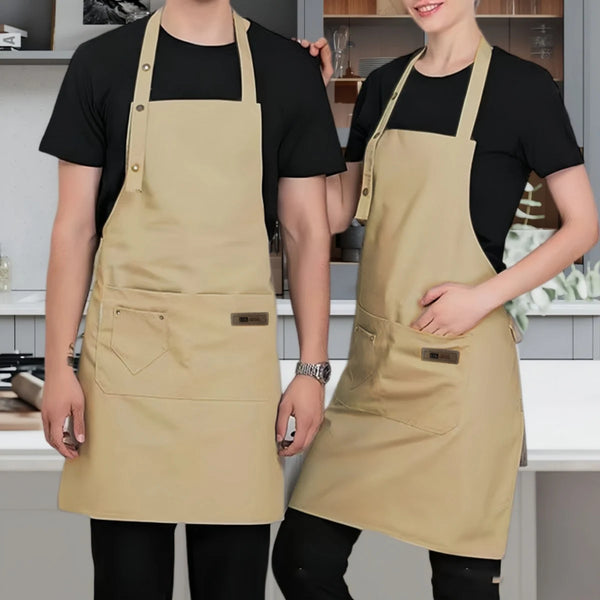 Solid Color Kitchen Apron