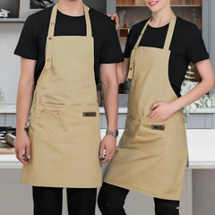 Solid Color Kitchen Apron