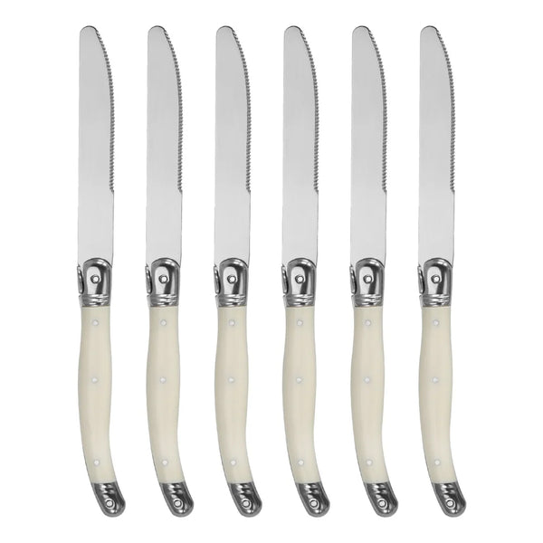 4/6/8pcs Stainless Steel Laguiole Cutlery Set