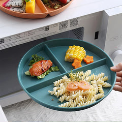 Divided Round Dinner Plate