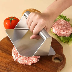 Stainless Steel Hamburger Press