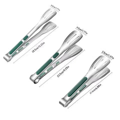 Non Slip Stainless Steel Kitchen Tongs
