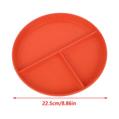 Divided Round Dinner Plate