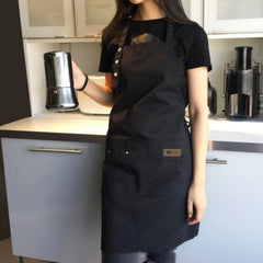 Solid Color Kitchen Apron