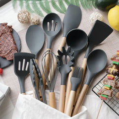 12PCS Food Grade Silicone Kitchen Set
