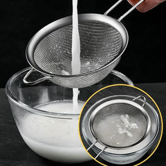 Fine Mesh Strainer Stainless Steel - Set of 3