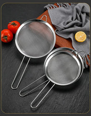 Fine Mesh Strainer Stainless Steel - Set of 3