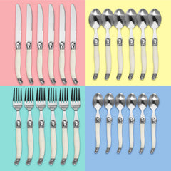 4/6/8pcs Stainless Steel Laguiole Cutlery Set