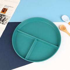 Divided Round Dinner Plate